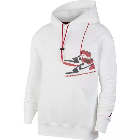 Jordan Jumpman Holiday Pullover Hoodie "White"