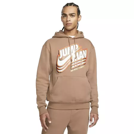 Jordan Jumpman Men's Fleece Pullover Hoodie "Archaeo Bronw"