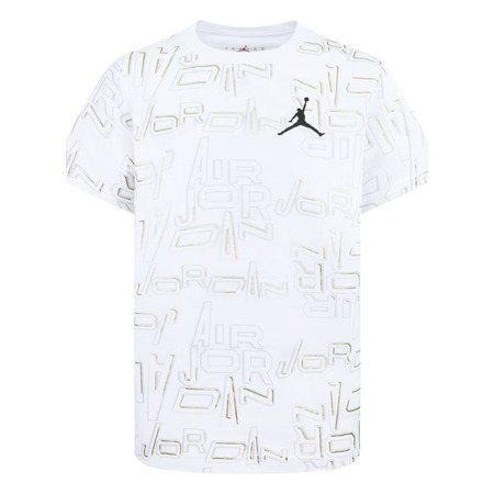 Jordan Kids Air JDB Clear Lane AOP Logo T-shirt "White"