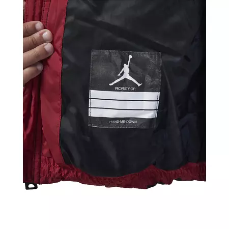 Jordan Kids Air Jumpman Graphic Puffer Jacket ''Gym Red''