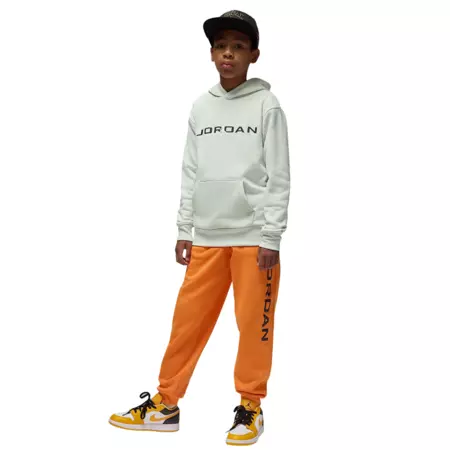 Sudadera Jordan Kids Baseline Pullover Hoodie "LT Silver"