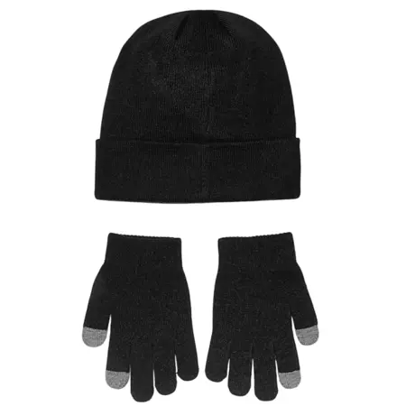 Set Gorro + Guantes Jordan Kids Essential 2Piece "Black"
