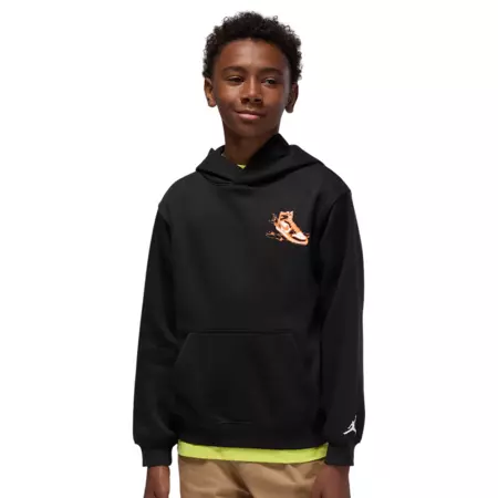 Jordan Kids JDB Air Jordan Has Landed Hoodie "Black"
