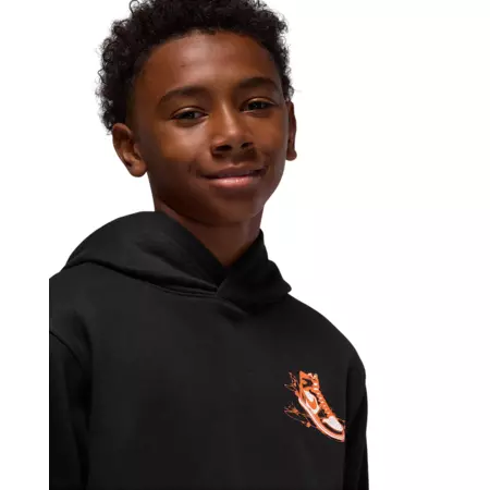 Jordan Kids JDB Air Jordan Has Landed Hoodie "Black"