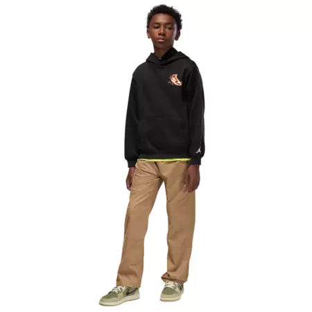 Jordan Kids JDB Air Jordan Has Landed Hoodie "Black"