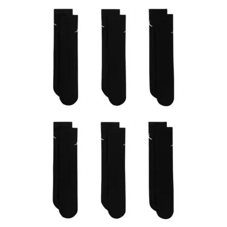 Jordan Kids JDB Everyday Essentials Crew 6 PPack Socks "Black"