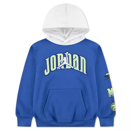 Jordan Kids JDB GAMETIME FLEECE Hoodie  "BLUE"