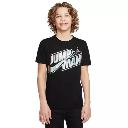 Jordan Kids JDB Jumpman X Nike Iridescent T-shirt "Black"