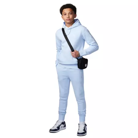 Jordan Kids JDB MJ Brooklyn French Terry Pullover "Hydrogen Blue"