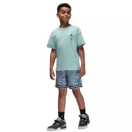 Jordan Kids JDB Printed Sport Diamond Shorts "Aviator Grey"