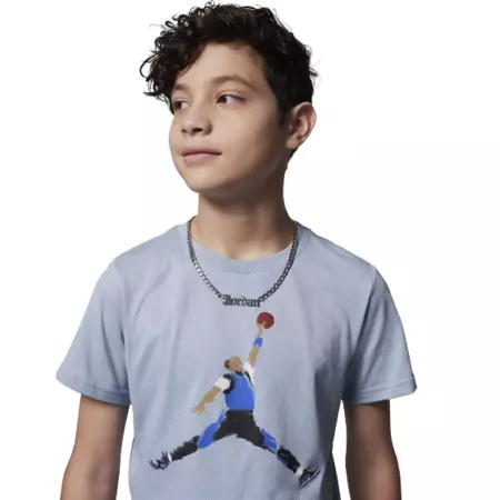 Jordan Kids JDB Watercolor Jumpman "Bluish Gray"