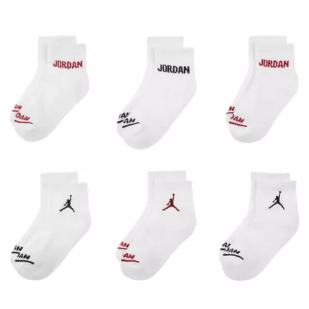 Jordan Kids JHB Legend Ankle 6 PPack "White"