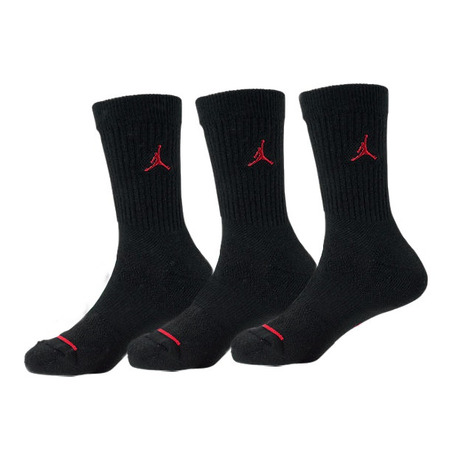Jordan Kids Jumpman Crew Socks 3 Pair "Black"