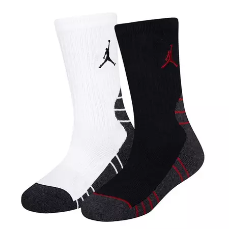 Jordan Kids Jumpman Legacy Crew Socks 2 Pair