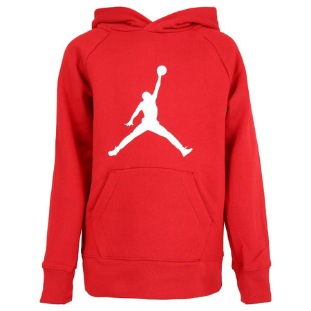 Jordan Kids Jumpman Logo Pullover Hoodie "Gym Red"