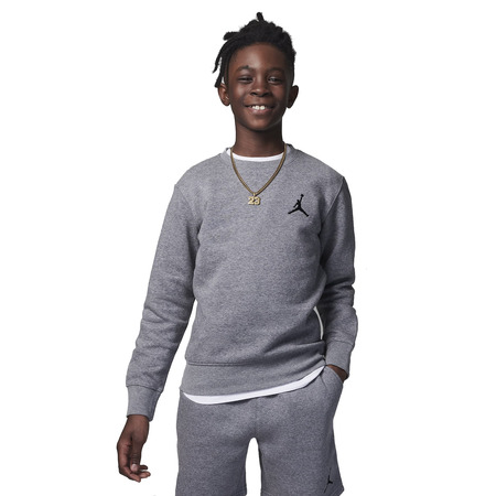 Jordan Kids MJ Essentials Crew Neck Sweatshirt "Carbon"