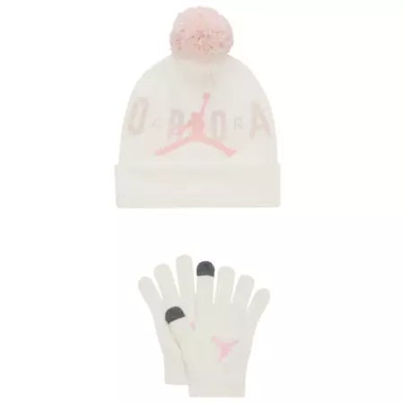 Set Gorro Pompon + Guantes Jordan Kids 2Piece "Sail"