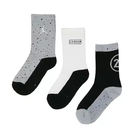 Jordan Kids Speed Of Light Crew Sock 3 Pair