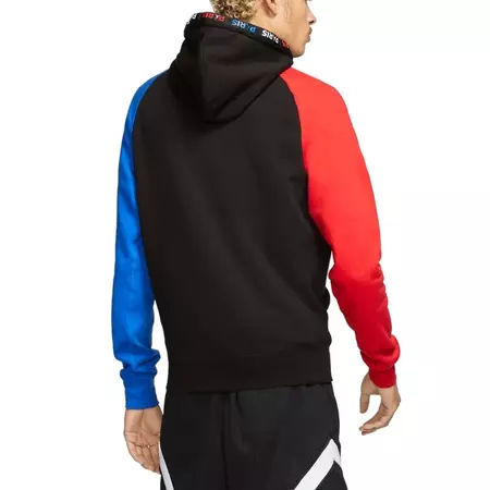 Jordan París Saint-Germain Black Cat Full-Zip Fleece Hoodie