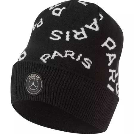 Jordan Paris Saint-Germain Cuffed Beanie "Black"