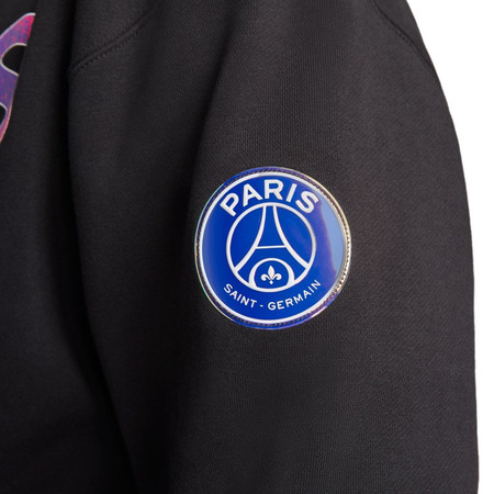 Jordan Paris Saint-Germain Full-Zip Fleece Hoodie "Black"