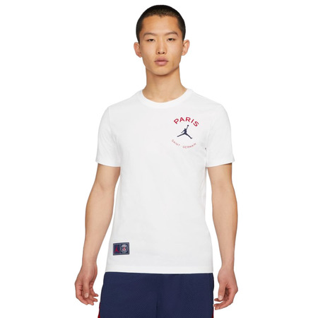 Jordan Paris Saint-Germain Logo Men's T-Shirt "White"