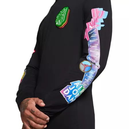 Jordan Photo Long-Sleeve Crew T-Shirt