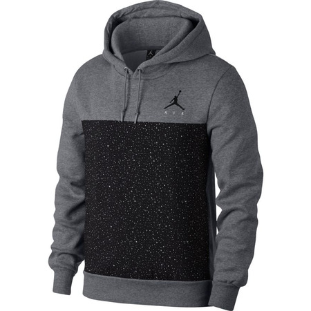 Jordan Sportswear Flight Fleece Cement Pullover Hoodie (091)