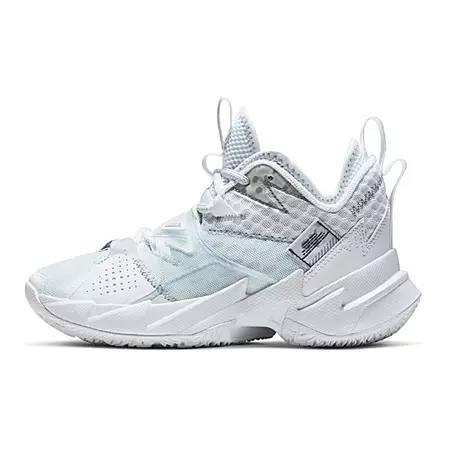 Jordan "Why Not?" Zer0.3 (GS) "White MetallicSilver"