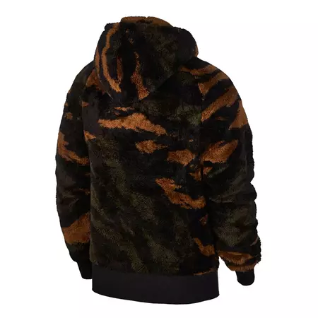 Jordan Wings Sherpa Pullover Hoodie (yuk brown)