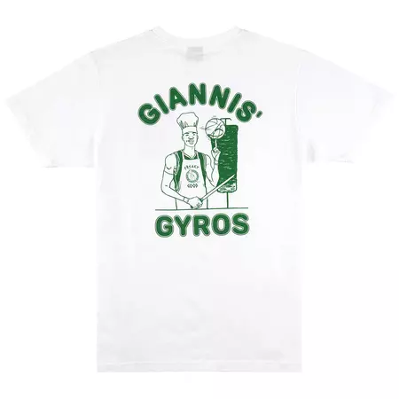 K1X Gianni's Gyros T-Shirt (white/green)