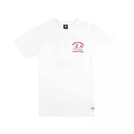 K1X King James Pizzaria Tee (white/red)