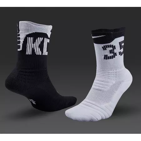 KD Calcetines Elite Versatility Crew (100/white/black/white)