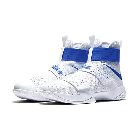 Lebron Soldier 10 "Hyper Cobalt" (164/white/hyper cobalt)