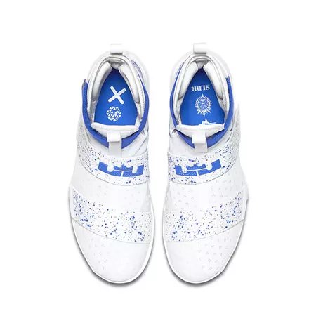 Lebron Soldier 10 "Hyper Cobalt" (164/white/hyper cobalt)