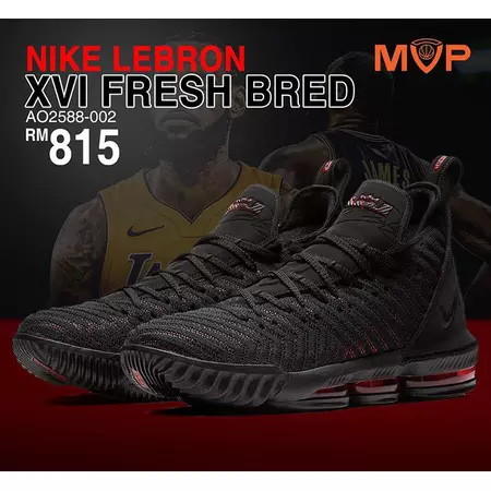 Lebron XVI "Fresh Bred"