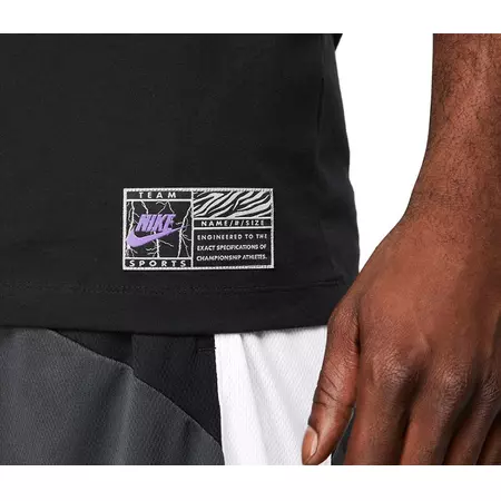 Nike Basketball Men's T-Shirt  "Black"