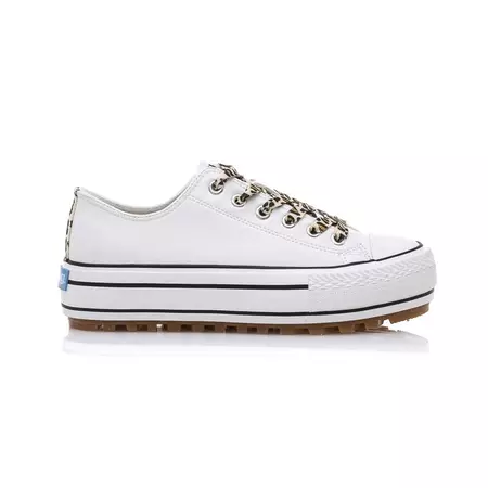 Mustang Sneakers "BIGGER T LOW - White"