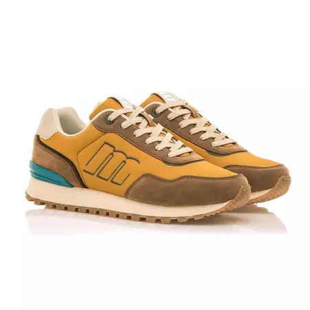 Mustang Sneakers Joggo Track "Mustard-Brown"