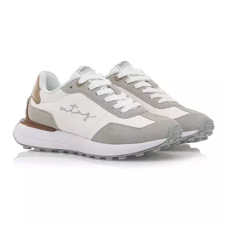 Mustang Sneakers Zinc "Off White- Dance Oro"