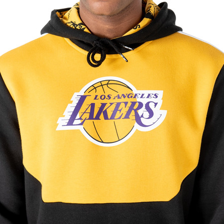 NBA Colour Block Los Angeles Lakers Hoody