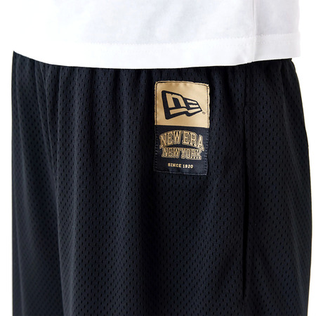 New Era Arch Logo Mesh Shorts "Black"
