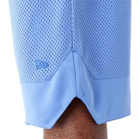 New Era Arch Logo Mesh Shorts "Blue"