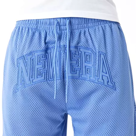New Era Arch Logo Mesh Shorts "Blue"