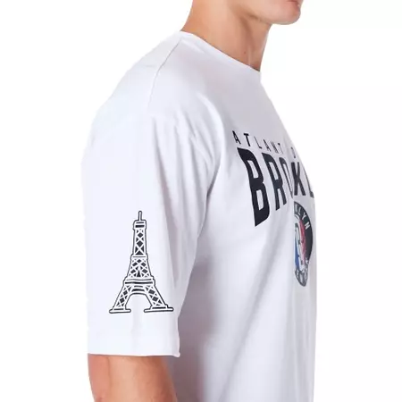 New Era Brooklyn Nets NBA Paris Games Oversized T-shirt
