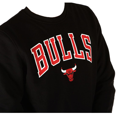 New Era Chicago Bulls BLK Tip Off Crew Sweat