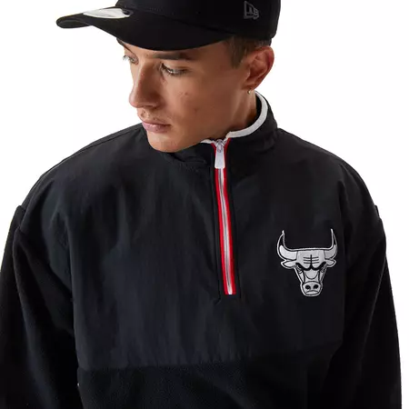 New Era Chicago Bulls NBA East/West Coast QTR ZP Fleece