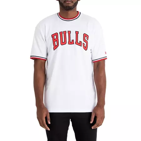 New Era Chicago Bulls Tipping Wordmark Tee