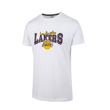 New Era Los Angeles Lakers Apparel Tee WHI