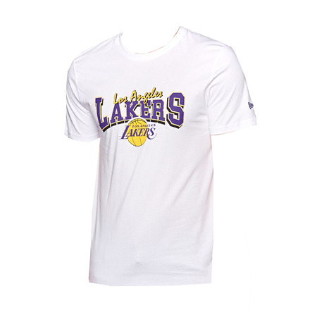 New Era Los Angeles Lakers Apparel Tee WHI